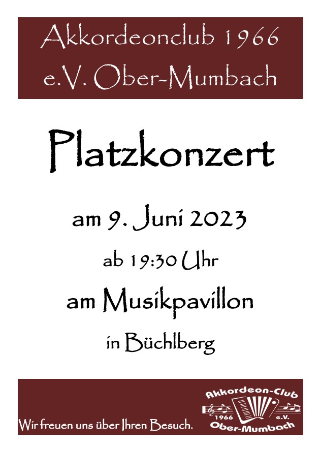 Gastauftritt Akkordeonclub 1966 e.V. Ober-Mumbach