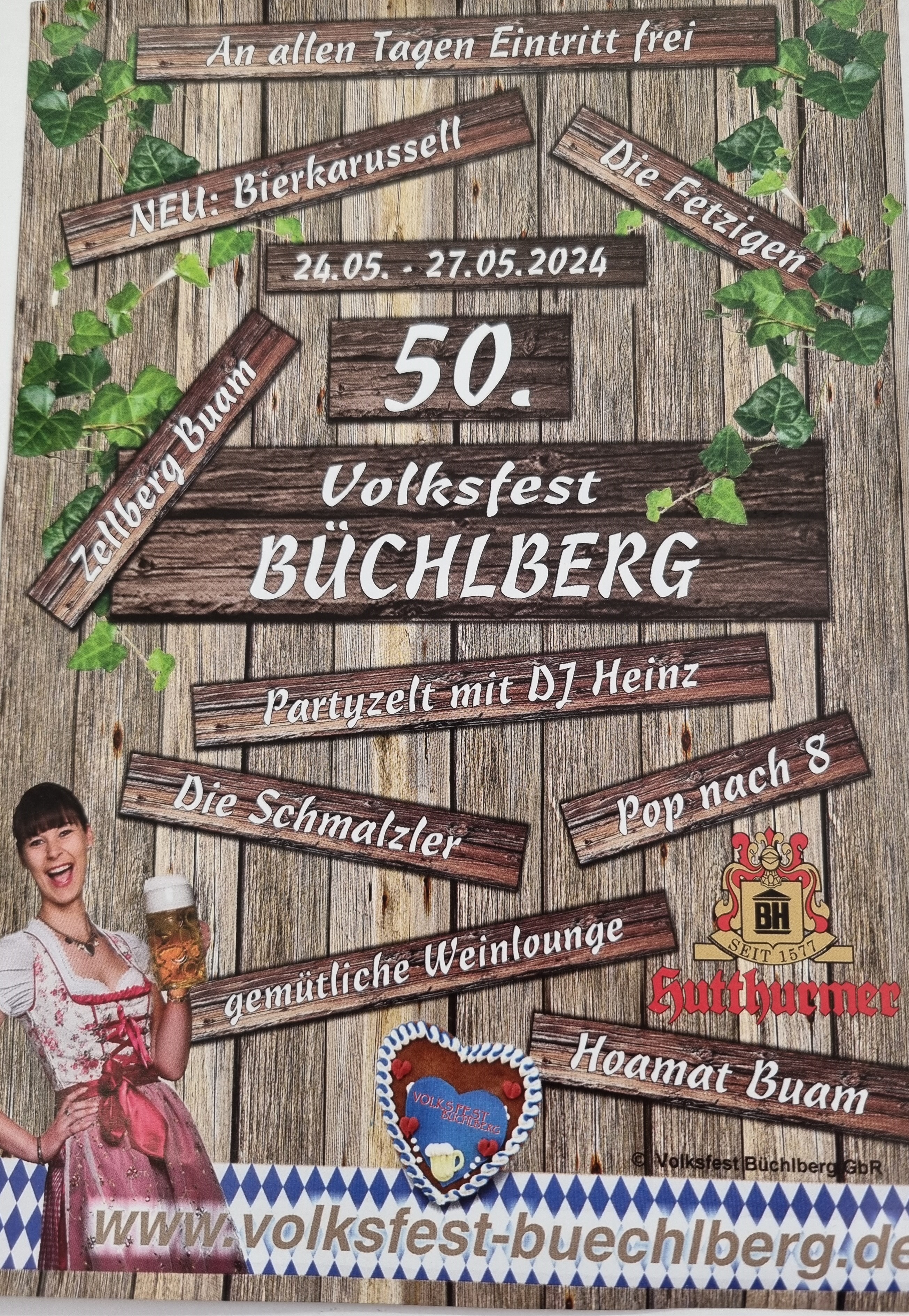 50. Volkfest in Büchlberg